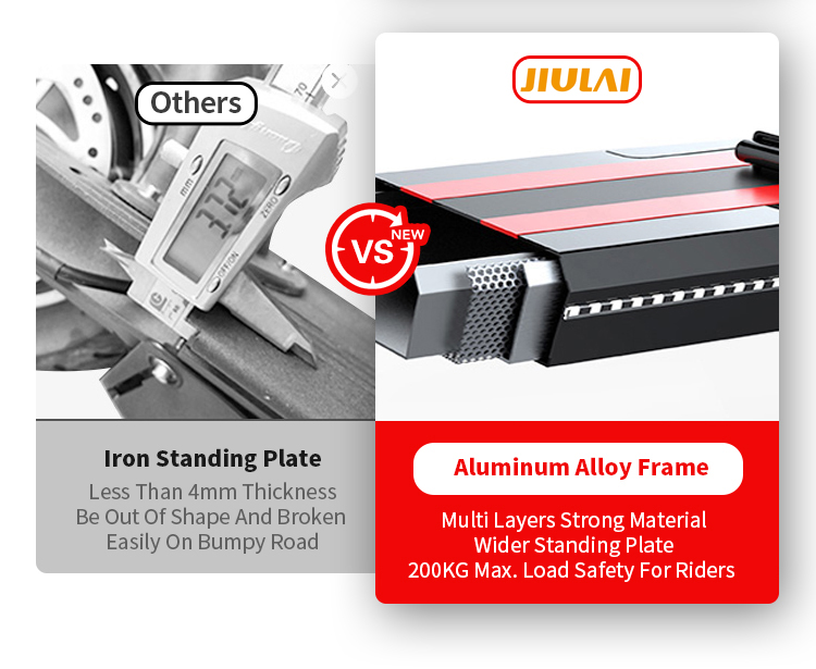 электрический скутер из алюминиевого сплава